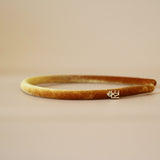 Tight Headband Mustard Velour No Studs