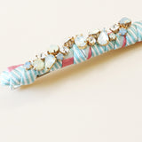 Straight Hair Clip Lt.Blue Pink