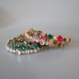 Gold Mix Rainbow Studs Headband