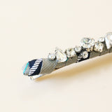 Straight Hair Clip Silver