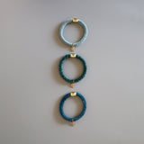 Daily Hair Pony Set Blue（3pcs）