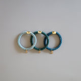 Daily Hair Pony Set Blue（3pcs）