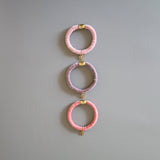 Daily Hair Pony Set Pink（3pcs）