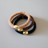 Daily Hair Pony Set Brown（3pcs）