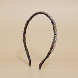 Narrow Headband Metal Silver