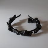 Ribbon Eco Leather Headband