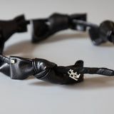 Ribbon Eco Leather Headband