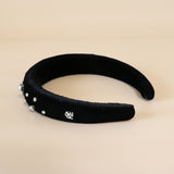 OG Headband Velour Black