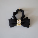 Black Gold Ribbon Pony