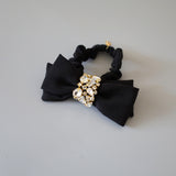 Black Gold Ribbon Pony