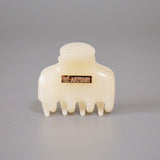 Milky White Gloss Lil Hair Clip