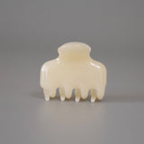 Milky White Gloss Lil Hair Clip
