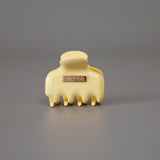 Cream Yellow Gloss Lil Hair Clip