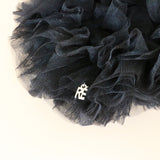 Tulle Black Scrunchie