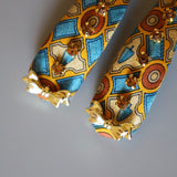 Hair Pin Blue Yellow