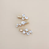 Gold Studs 3pcs Clip
