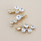 Gold Studs 3pcs Clip