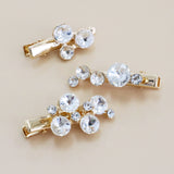 Gold Studs 3pcs Clip