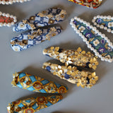 Hair Pin Blue Pink Pearl