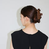 Chocolate Brown Gloss Hair Clip