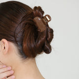 Chocolate Brown Gloss Lil Hair Clip