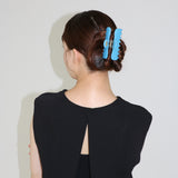 Capri Blue Gloss Hair Clip