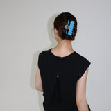 Capri Blue Gloss Hair Clip