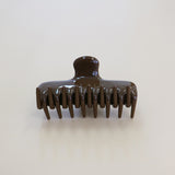 Chocolate Brown Gloss Hair Clip