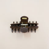 Chocolate Brown Gloss Hair Clip