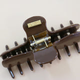 Chocolate Brown Gloss Hair Clip