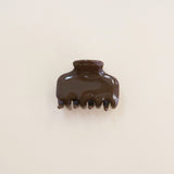 Chocolate Brown Gloss Lil Hair Clip