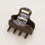 Chocolate Brown Gloss Lil Hair Clip