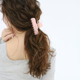 Shell Pink Gloss Hair Clip
