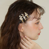 Gold Studs 3pcs Clip
