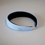 Thin Headband Light Blue No Studs