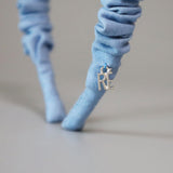 Gather Headband Light Blue Denim