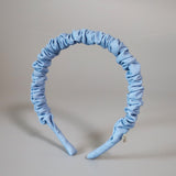 Gather Headband Light Blue Denim