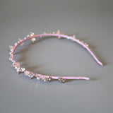 Sakura Pink Bijou Flower Headband
