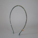 Olive Green Studs Line Headband