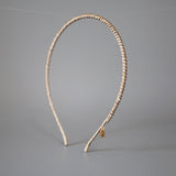Beige Studs Line Headband