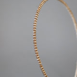 Beige Studs Line Headband