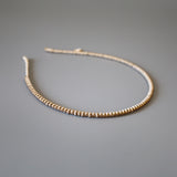 Beige Studs Line Headband