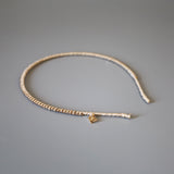 Beige Studs Line Headband