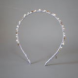 Pale Blue Pearl Headband