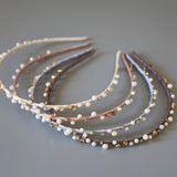 Pale Blue Pearl Headband