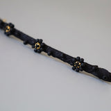 Black Gold Barrette