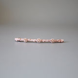 Pink Flower Barrette
