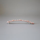 Pink Flower Barrette