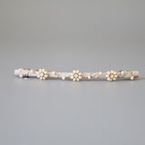 Beige Flower Barrette