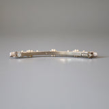 Beige Flower Barrette